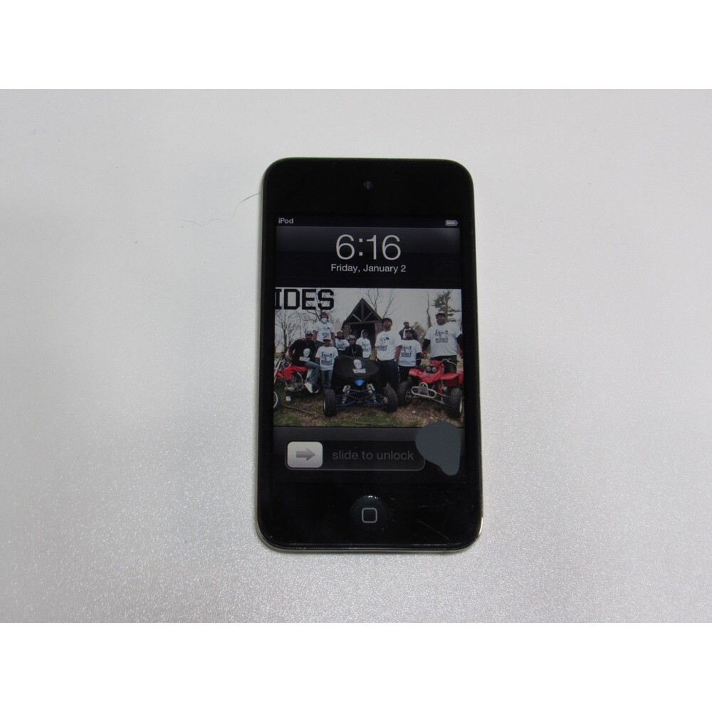 Apple iPod Touch 4th Gen 32GB Black A1367 - FOR PARTS / REPAIR - Screen Damage